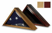 Armed force flag display case fit 5ft x 9.5ft Flag
